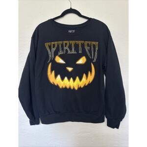 Freeze Halloween Jack O lantern SPIRITED Sweatshirt Unisex size Large